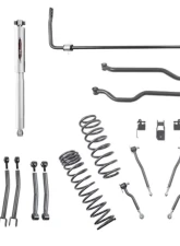 Belltech 4" Lift Kit Inc. Front and Rear Trail Performance Shocks Jeep Wrangler Front and Rear 2018-2021                                     - 153205TPS - Image 2